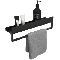 Estantería Rea 45 cm negra mate (REA-06000)