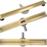 Sifón Rea Neo Slim Pro 1000 mm, + sifón, patas, dorado (REA-G5804)