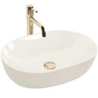Lavabo Rea Lisa 49x35 crudo brillante (REA-U4591)