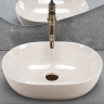 Lavabo Rea Lisa 49x35 crudo brillante (REA-U4591)