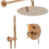 душевая система скрытого монтажа Rea Lungo copper (REA-P7999)