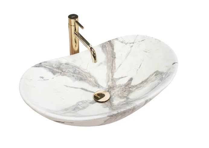 washbasin Rea Royal 37x62,5 sand (REA-U6502)