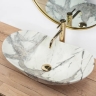 washbasin Rea Royal 37x62,5 sand (REA-U6502)