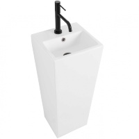 Lavabo Rea Kamila 33x33 blanco (REA-U5633)
