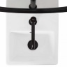 washbasin Rea Kamila 33x33 white (REA-U5633)