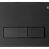 Sistema de instalación Rea para inodoro + pulsador H negro (REA-E3650)