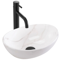 washbasin Rea Sofia 35,5x27 mini cloudy (REA-U9236)