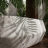 умывальник Rea Zoe Rock 59x38 матовый, имитация камня (REA-U0643)
