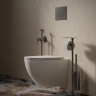 смывная клавиша Omnires STEEL-R45 brushed graphite (ST45PS1GR)