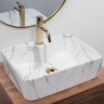 washbasin Rea Kelly 38x49 marmo (REA-U5052)