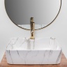 washbasin Rea Kelly 38x49 marmo (REA-U5052)