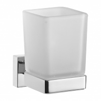 Cristal con soporte Omnires Lift cromado (8158CR)