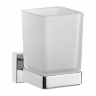 Cristal con soporte Omnires Lift cromado (8158CR)
