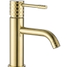 смеситель для умывальника Rea Lungo Diamond gold (REA-B8993)