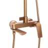душевая система Rea Avalon с изливом, brushed copper (REA-P2418)