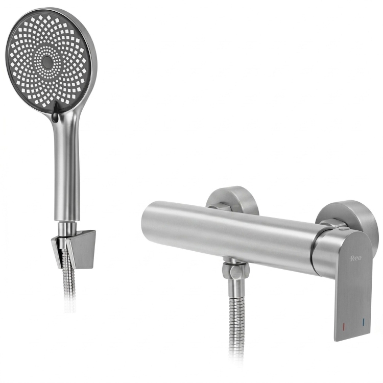 смеситель для душа Rea Hunter brushed nickel (REA-B6682)
