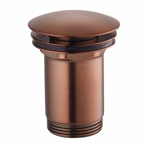 Omnires click-clack antique copper bottom valve (A706ORB)