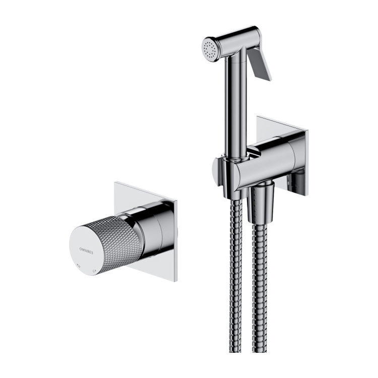 Omnires Contour chrome hygiene kit (SYSCTBI1CR)