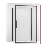Pared lateral Rea Rapid 80x195 vidrio de seguridad, transparente (REA-K6421)