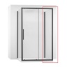 Pared lateral Rea Rapid 80x195 vidrio de seguridad, transparente (REA-K6421)