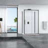Pared lateral Rea Rapid 80x195 vidrio de seguridad, transparente (REA-K6421)