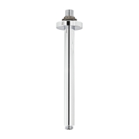 Soporte de ducha de techo cromado Omnires, 24 cm (RS22CR)