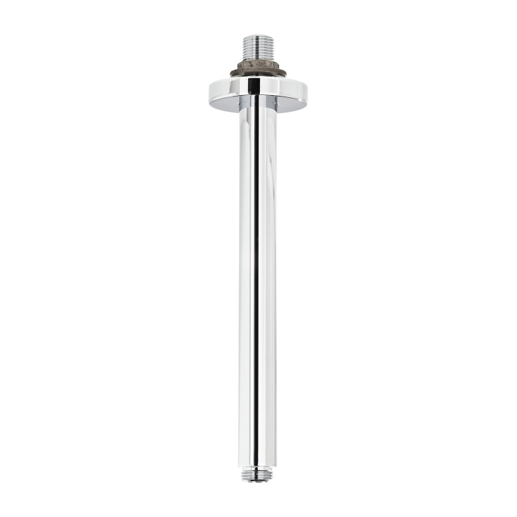 Omnires chrome ceiling shower bracket, 24 cm (RS22CR)