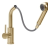 Grifo monomando de cocina Rea Troy dorado (REA-B6302)