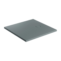 поддон Omnires Aquarock M+ 90х90 matt ash grey (AQUAROCK90-KAG)