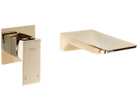 Mezclador de lavabo empotrado Rea Mason, dorado (REA-B5150)
