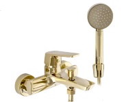 Mezclador de baño Rea Rusel dorado (REA-B2034)