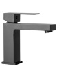 Mezclador de lavabo Rea Fenix negro (REA-B7894)