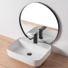 Mezclador de lavabo Rea Fenix negro (REA-B7894)