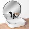 Mezclador de lavabo Rea Fenix negro (REA-B7894)