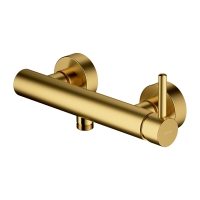Omnires Y brushed brass bath and shower mixer (Y1240BSB)