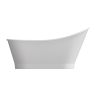 Bañera Omnires Venezia M+ 160x73 blanco mate (VENEZIA159BM)