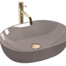 Lavabo Rea Lisa 49x35 beige brillante (REA-U6380)