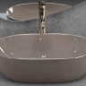 Lavabo Rea Lisa 49x35 beige brillante (REA-U6380)