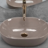 Lavabo Rea Lisa 49x35 beige brillante (REA-U6380)