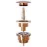 донный клапан Rea click-clack универсальный, copper (REA-A5698)