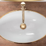 Lavabo Rea Pamela 33x53 dorado/blanco (REA-U6345)