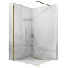 shower partition Rea Aero 100x195 gold (REA-K8440)