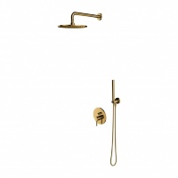 Conjunto de ducha empotrado Omnires Y dorado (SYSY19GL)