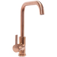 Mezclador de lavabo alto Rea Folk, oro rosa (REA-B5151)