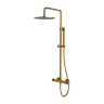 shower system with thermostat Omnires Contour brushed gold (CT8044GLB)