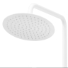 Conjunto de ducha Rea Lungo blanco, con termostato (REA-P6608)