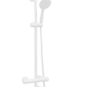 Conjunto de ducha Rea Lungo blanco, con termostato (REA-P6608)