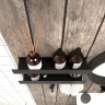 Estante Rea 60 cm SF04 negro mate (REA-06004)