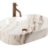 Lavabo Rea Nadia 61x38,5 marrón (REA-U9239)