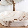 Lavabo Rea Nadia 61x38,5 marrón (REA-U9239)